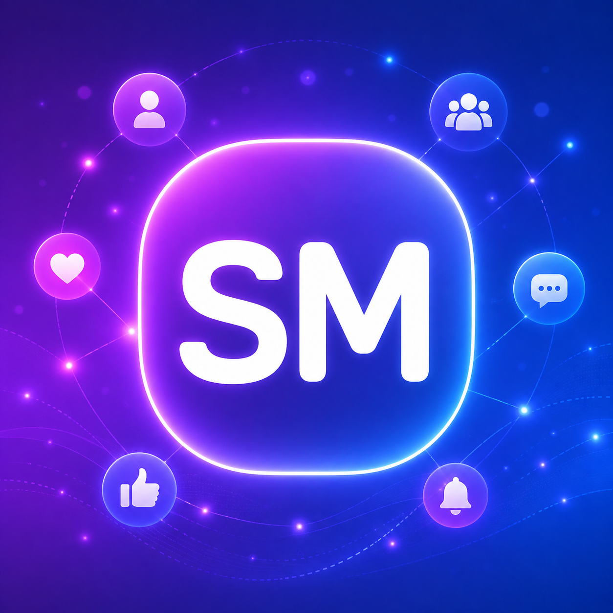 SMSocial social network identity artwork
